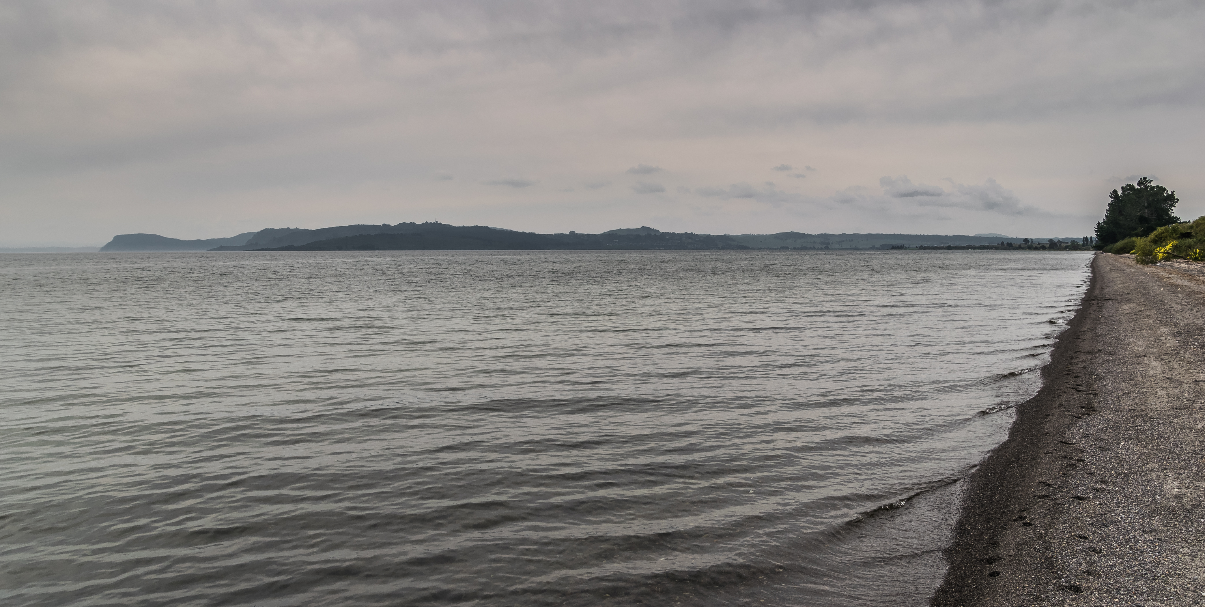 Taupo Lake New Zealand - popular with campervans