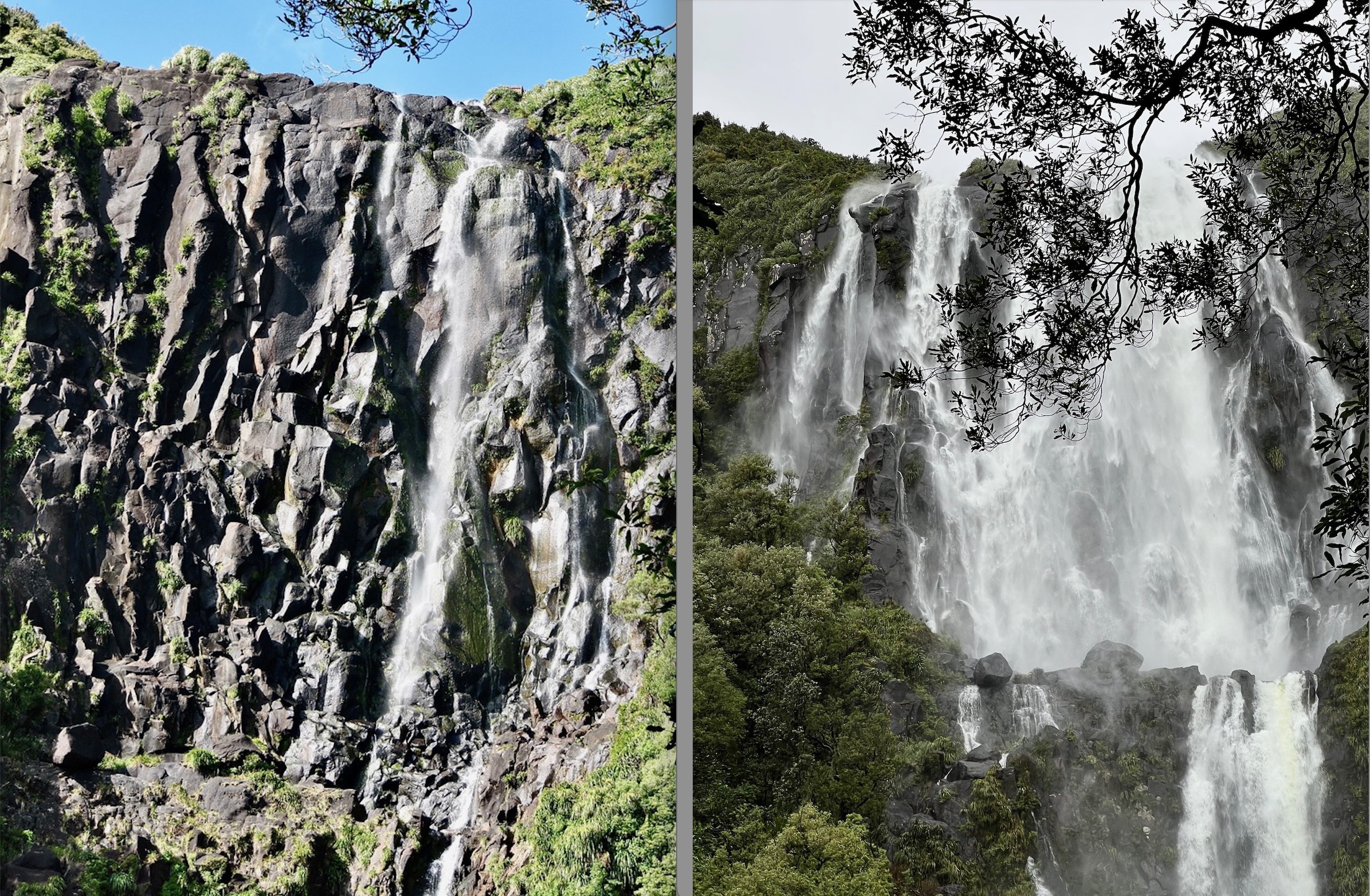 Wairere Falls - a regular hiking stop for campervan road trippers