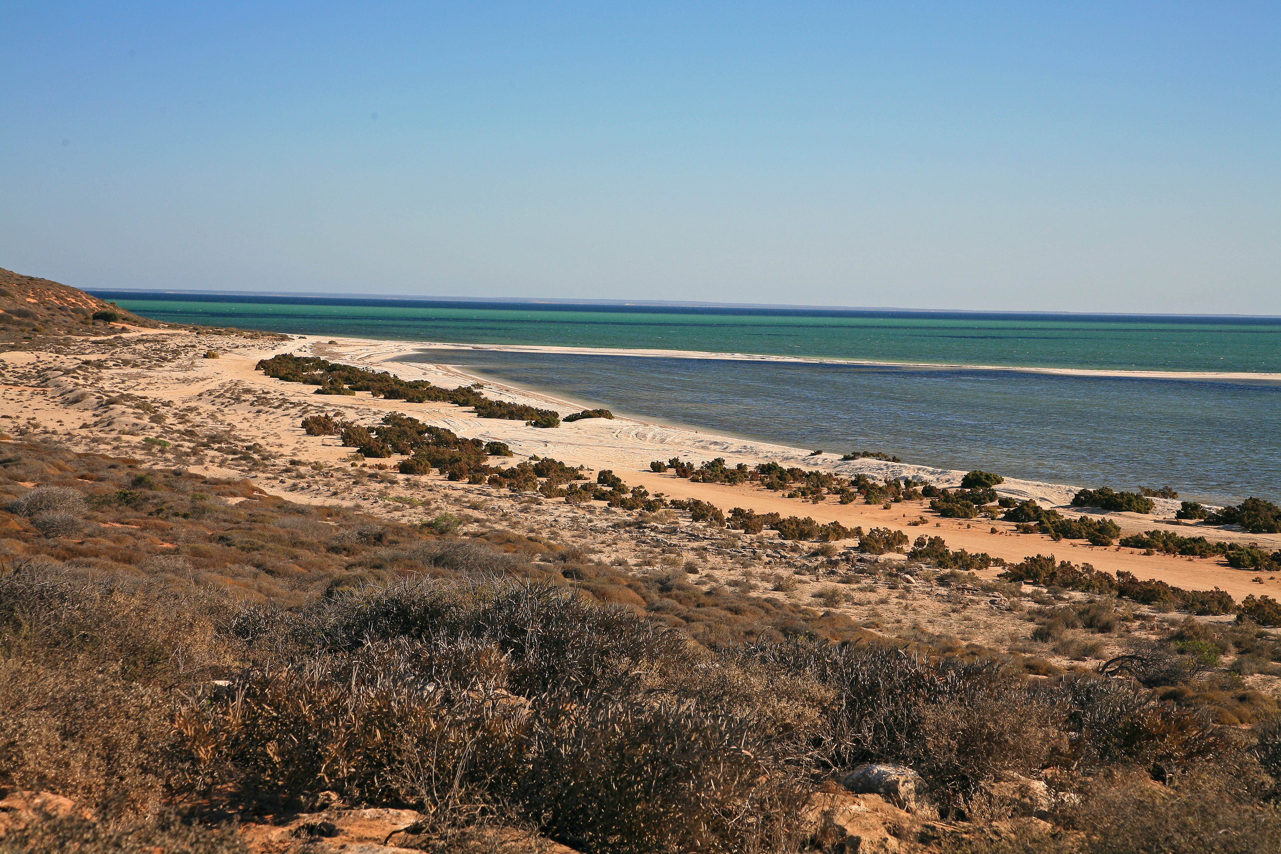 Beautiful bay with campervan hire Australia