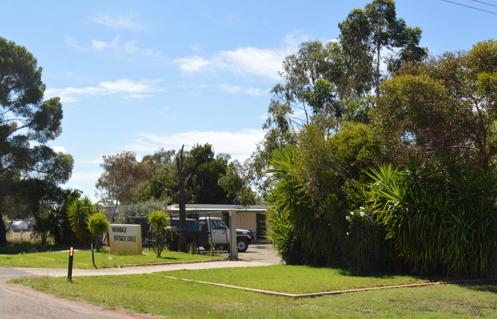 Campsite in Australia — your rental insurance won't cover personal belongings left in the van