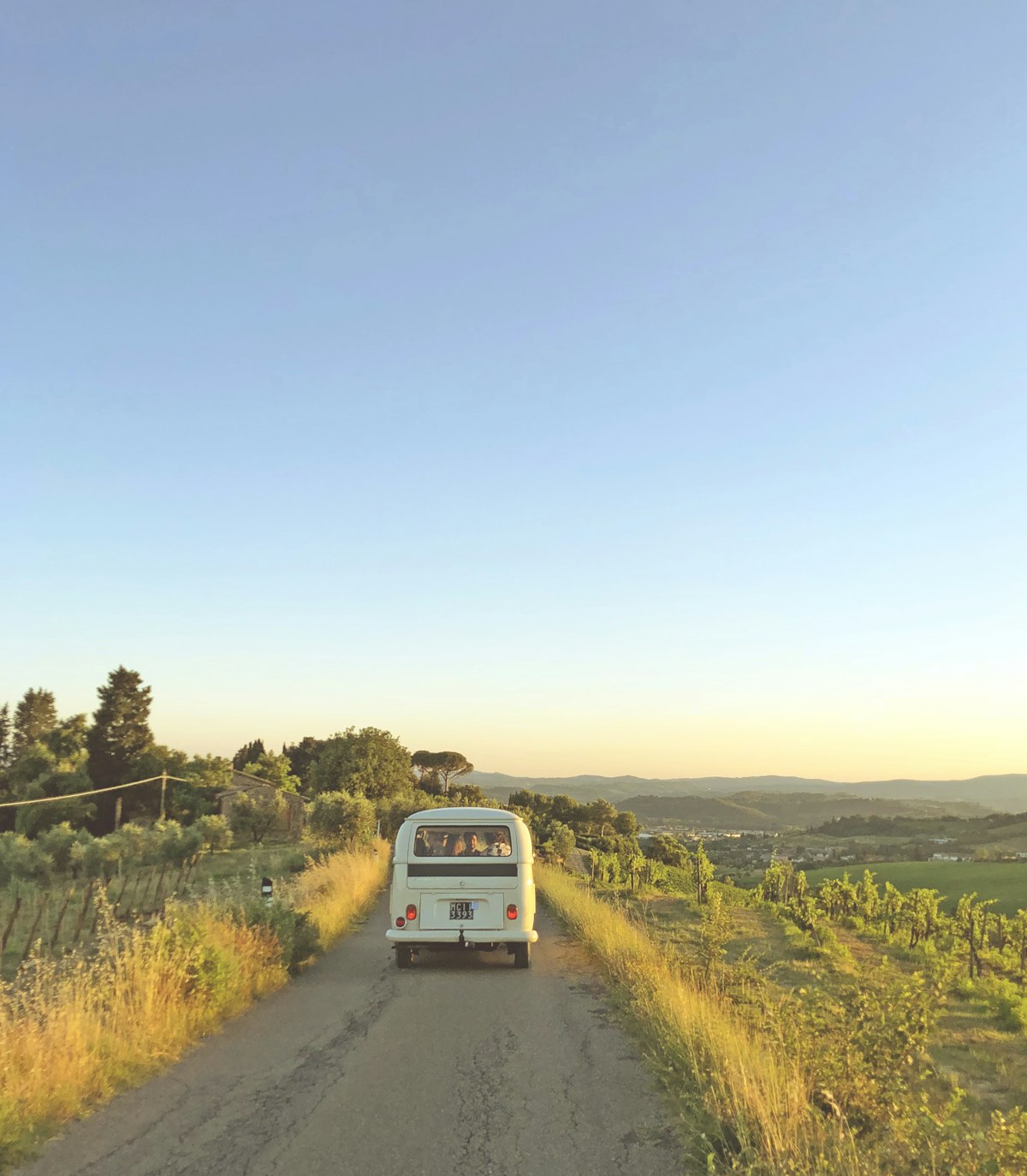 Campervan Hire Sydney rear door view budget campervan