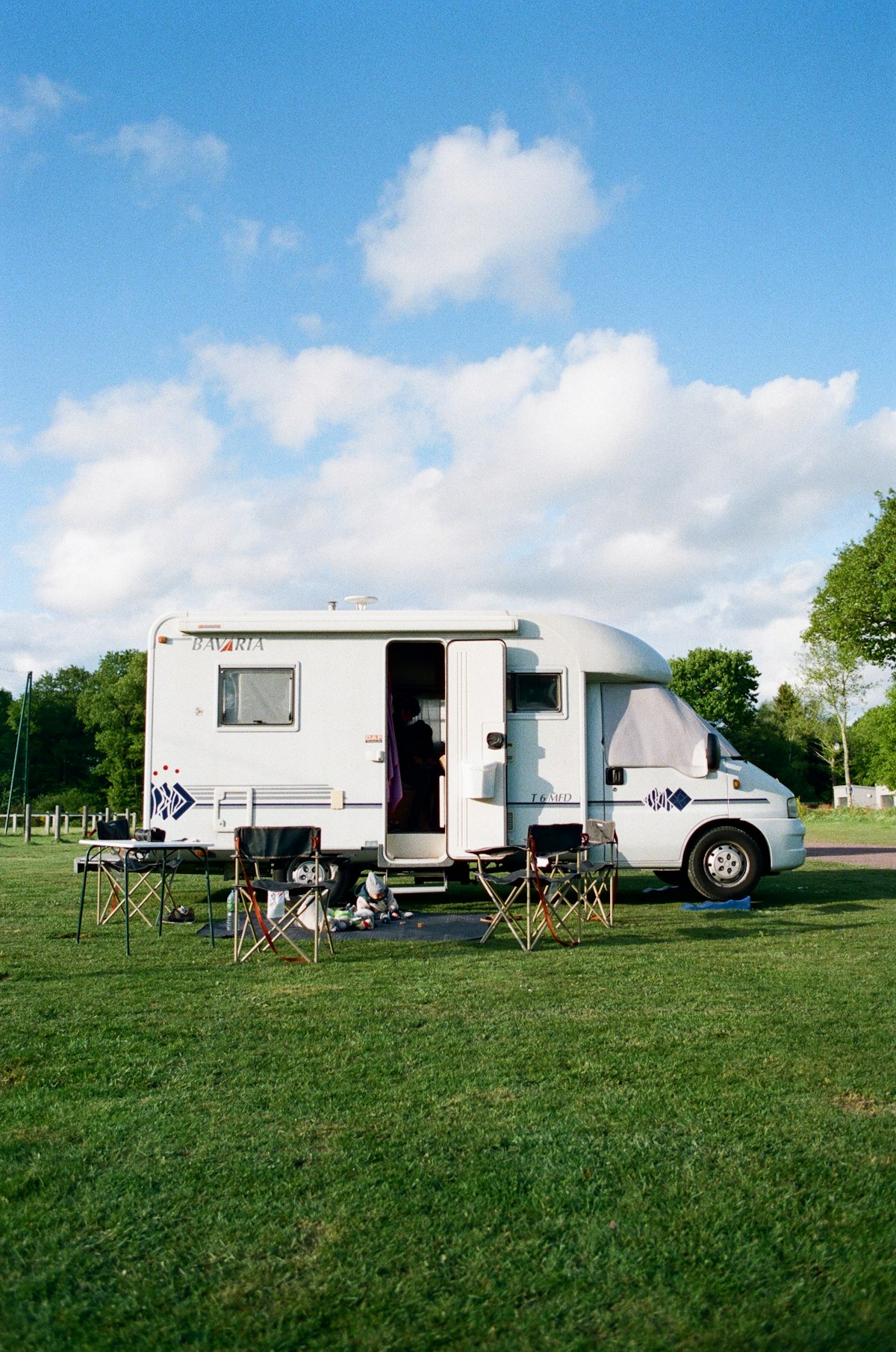Campervan on the road in Australia