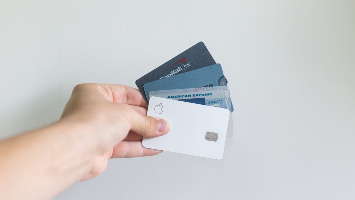 Credit cards for campervan rental deposit
