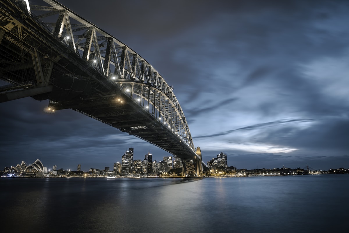 Take the campervan south of Sydney to the sea bridge
