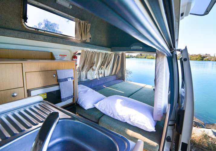 Into The Sunset campervan
