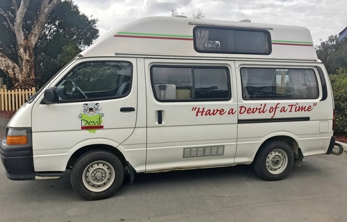 Devil Finder HiTop campervan