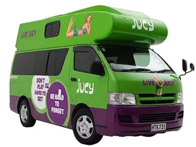 Jucy campervan
