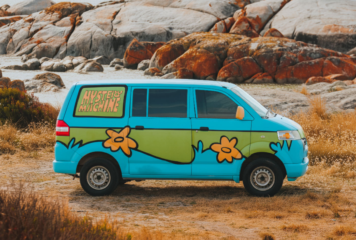 Mystery Machine 2-Seater campervan