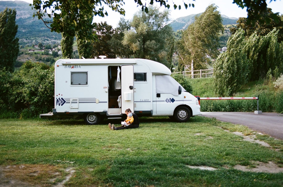 Campervan Hire Sydney rear door view budget campervan
