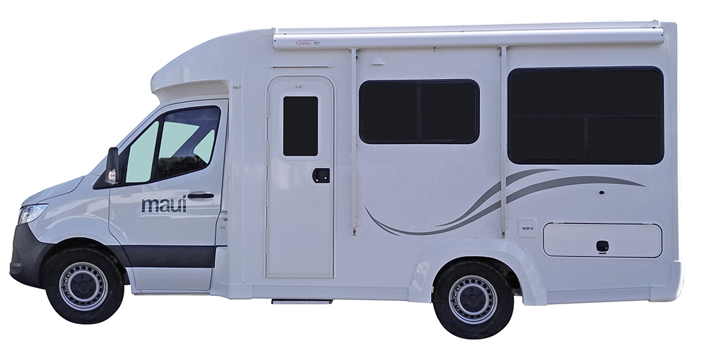 4 Berth Cascade campervan