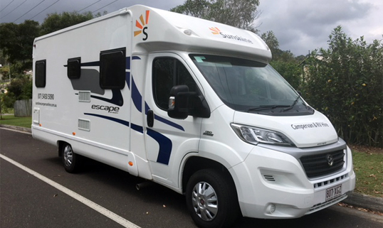 The Noosa 4 Motorhome campervan