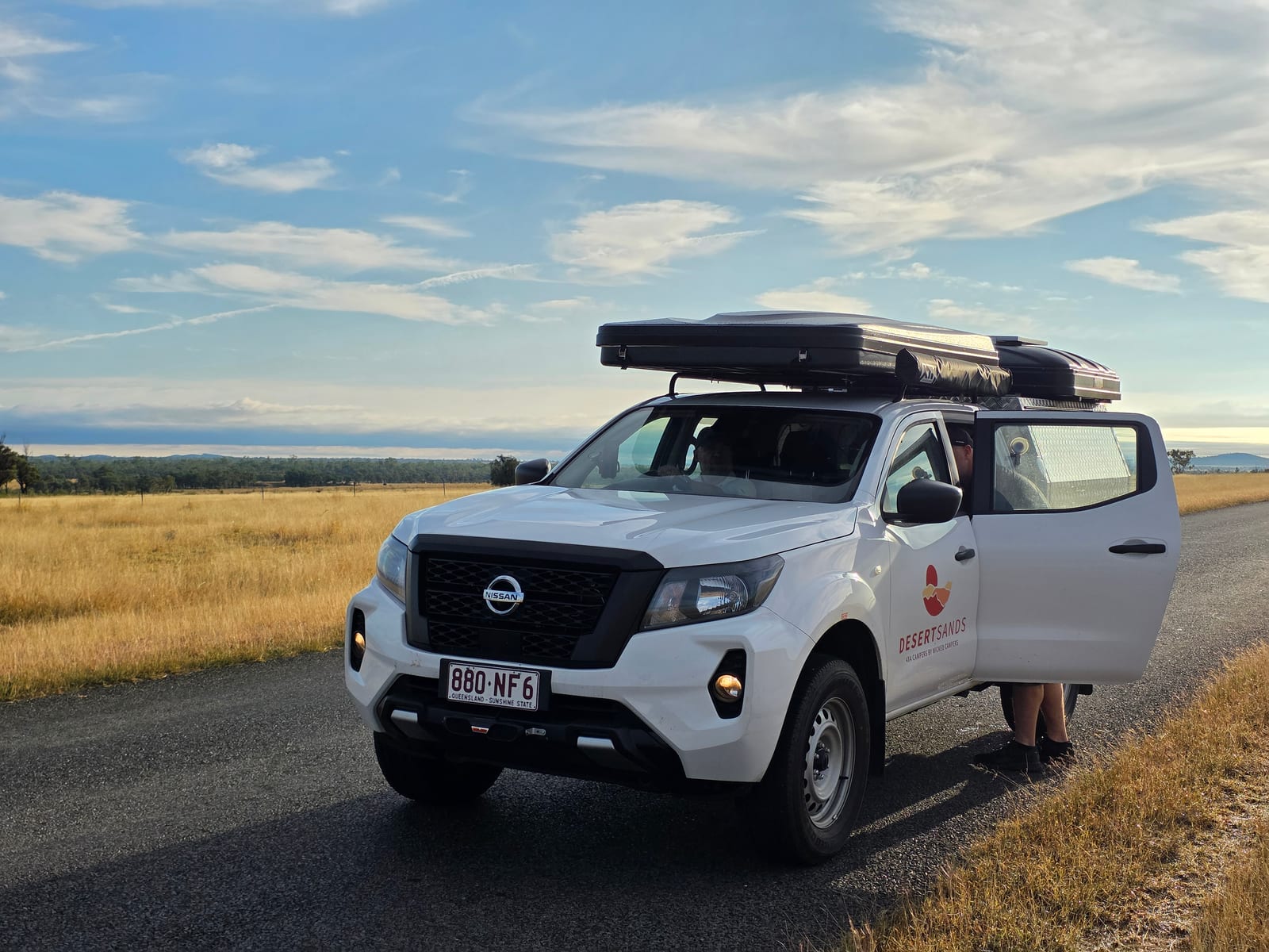Wicked Desert Sands 4x4 Nissan Navara camper in Queensland